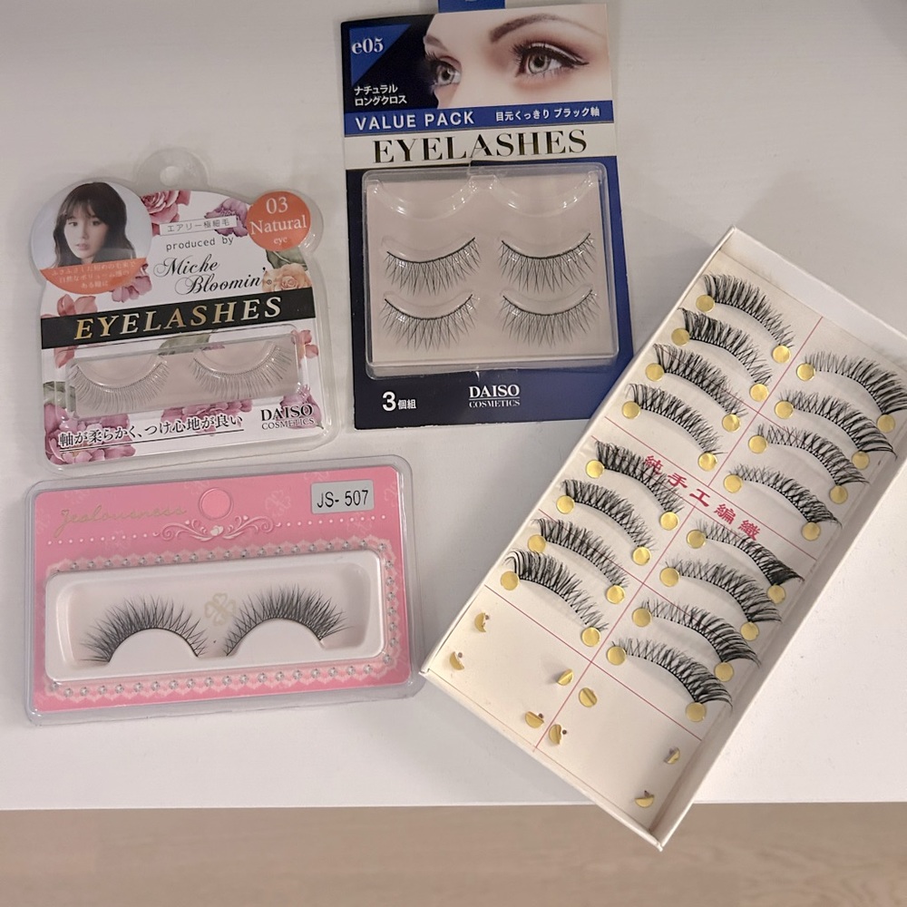 M12 pairs, Fake eyelashes Bundle, variety of False eyelashes